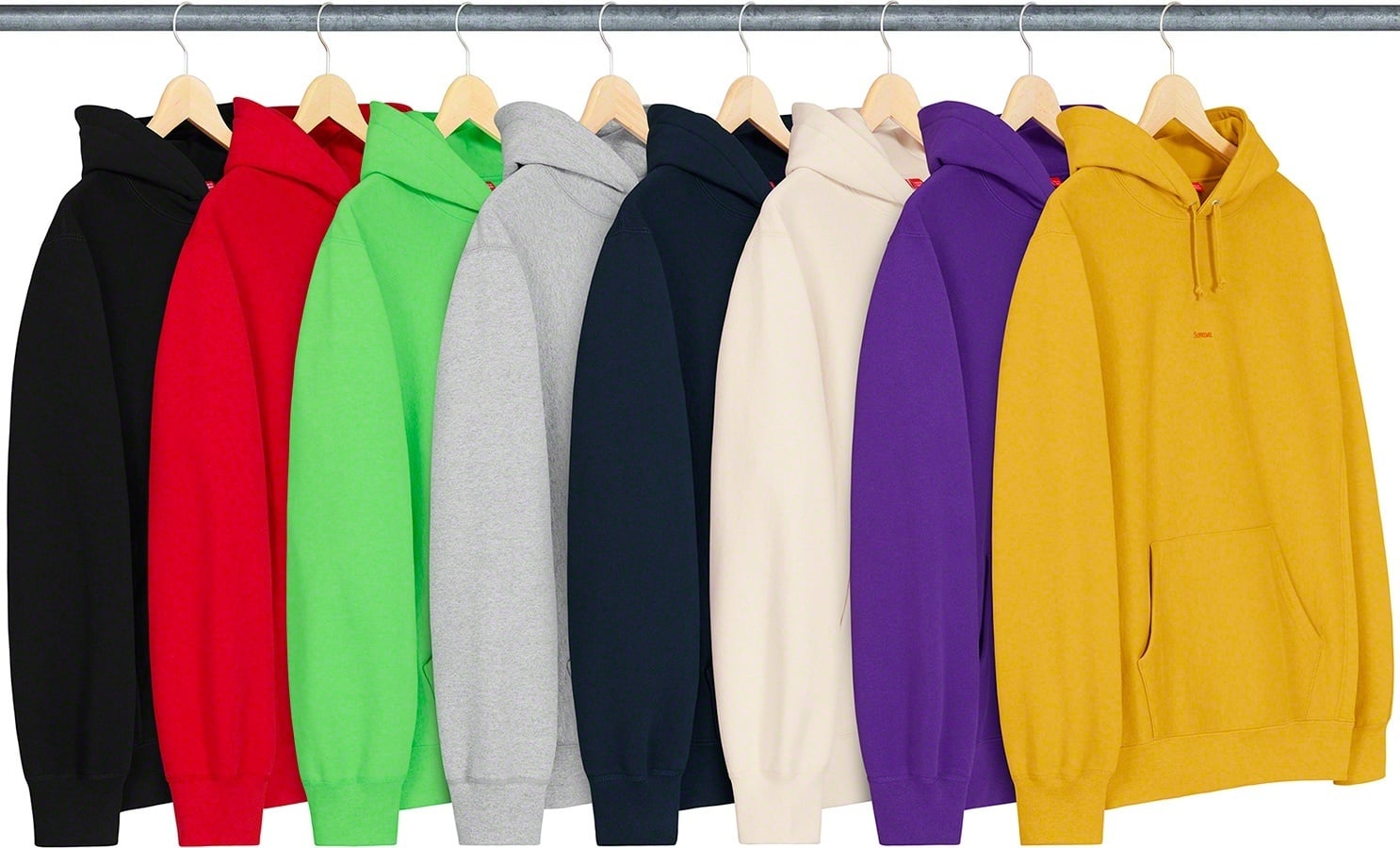 Micro Logo Hooded Sweatshirt